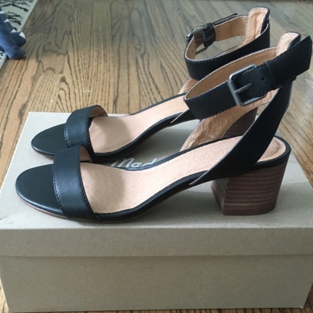 Madewell Alice Black Sandals